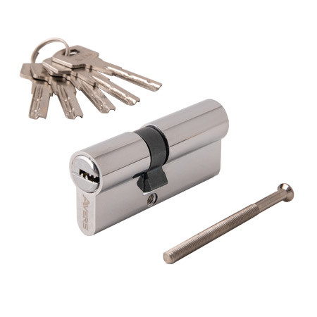 Личина Avers ZM-70(30/40)-CR (хром) перфоключ (материал ЦАМ)  \10 (100)