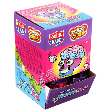 Мармелад "CRAZY GUMMY. Части тела" 10гр