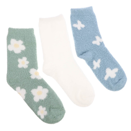 Носки женские с имитацией норки р. 36-39, 98% полиэстер, 2% спандекс, RSQ6