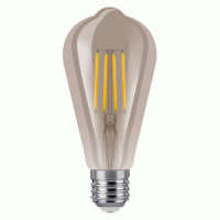 SmartBuy ART SMOKY ST64 E27 5W(100lm) 1800К 2K филамент (нитевидная) 64x146мм SBL-ST64SM-5-18K-E27