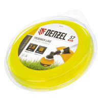 Леска для триммера, квадрат 2 мм х 57 м, блистер Flex cord Denzel