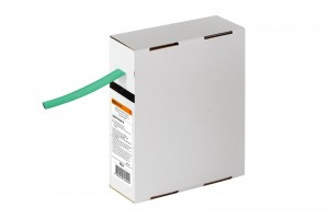 TDM термоусадка трубка ТУТнг 8/4 зеленая 10м на катушке (мини-бокс) SQ0518-0419