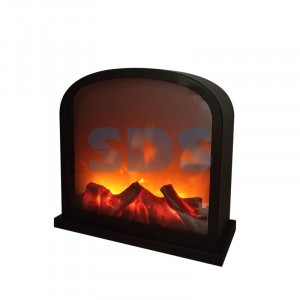 Камин Шале с эффектом живого огня 30х13х28 см, (3хС нет в/к + USB) Neon Night 511-006