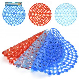 Коврик д/раковины "Ажурный", d=29см (кратность 5шт!!!), поливинилхлорид МГ76-57 Мультидом