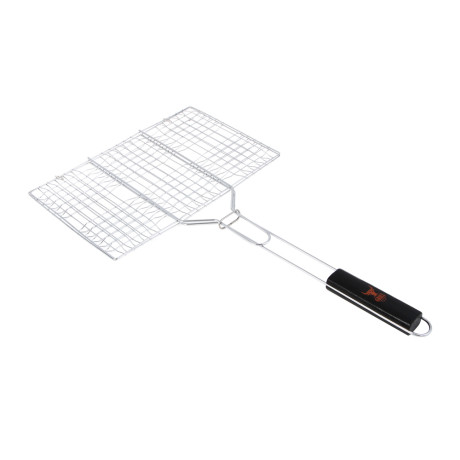 Решетка-гриль хром. тм GRILLBOOM, 21х35х2см