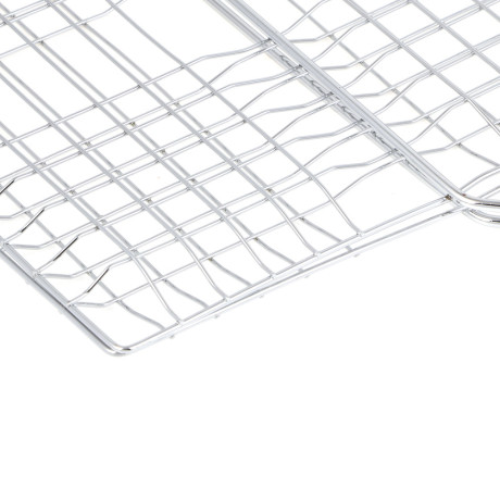 Решетка-гриль хром. тм GRILLBOOM, 21х35х2см