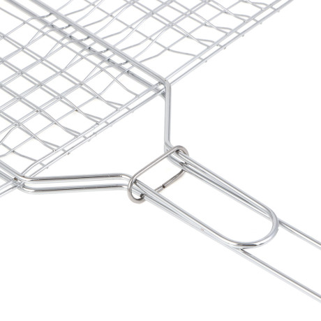 Решетка-гриль хром. тм GRILLBOOM, 21х35х2см