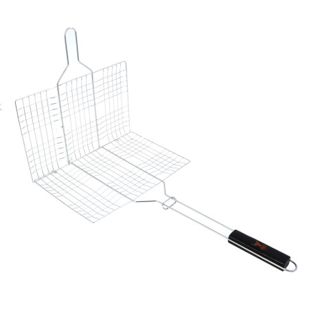 Решетка-гриль хром. тм GRILLBOOM, 21х35х2см