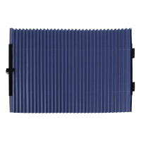 ЕРМАК Шторка солнцезащитная на лобовое стекло, раскладная, 65x155 см, складывается в тубус, арт.1