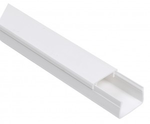IEK ECOLINE кабель-канал ПВХ 25х25  2м белый (32 м) (цена за 1м) CKK11-025-025-1-K01