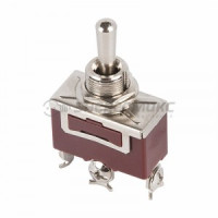 REXANT тумблер 250V 6А (3c) (ON)-OFF-(ON) однополюсной (KN-123), без фиксации, цена за шт 36-4152