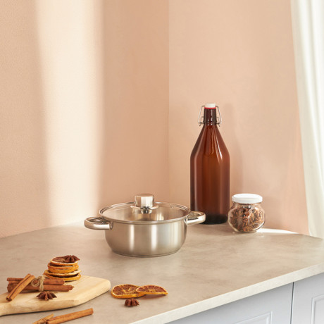 Джерси Кастрюля с крышкой 1,7л, 18х9,0см