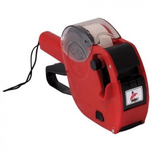 Этикет-пистолет MOTEX МХ-2612NEW, 1-строчный, 9симв., 26*12мм (этикетка 120334-120337, 120370)