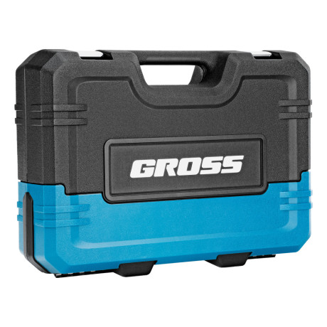 Набор инструментов, 1/4", 1/2", CrV, 120 зубьев, 109 предметов Gross