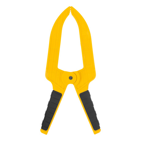 Струбцина клещеобразная, удлиненная 75 х 110 мм двухкомпонентные рукоятки Denzel