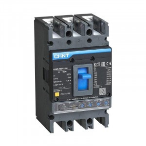 CHINT автоматический выкл. NXMS-160F 3P 100А 36кА с электрон. расцепителем (R) 264746