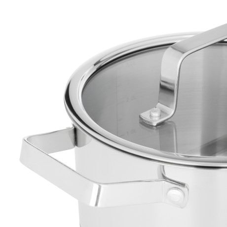 SATOSHI Шато Кастрюля 20х11,5см. 3,4л. со стекл. крышкой, индукция