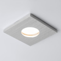 Elektrostandard св-к встр. 126 MR16 GU10 max 50W 84х84х27 IP44 серебряный a053363