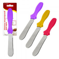 Шпатель кондитерский 21см (кратность 3!!!) металл/пластик VL80-363 Мультидом