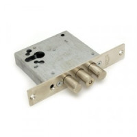 Эльбор  1.01.03.0.0 Лазурит б/о никель под ц/мех Замок врезной б/руч (10)