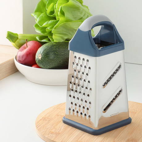 SATOSHI Ривьера Терка 4-х сторонняя 20см, нерж.сталь