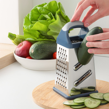 SATOSHI Ривьера Терка 4-х сторонняя 20см, нерж.сталь