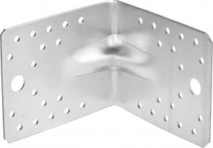 Уголок крепежный усиленный 130*130*100*2 мм (цена за шт) НАКРЕПКО 012206