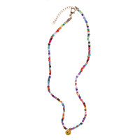 Ожерелье, бижутерия, сплав, стекло, БЖ-24