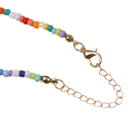 Ожерелье, бижутерия, сплав, стекло, БЖ-24