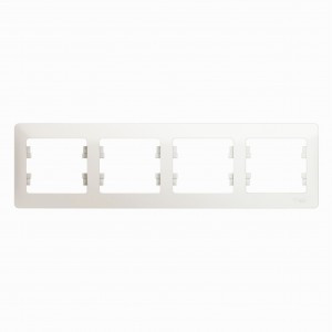 Systeme Electric GLOSSA рамка СУ 4 мест. перламутр (горизонт.) GSL000604 (5!)