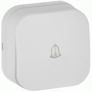 IEK GLORY выкл. ОУ 1 кл. 10А (самовозвратный) ВСс20-1-0-ХБм белый мат. EVH14-K01M-10