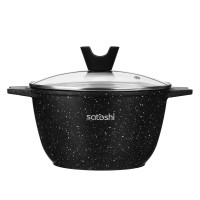 SATOSHI Монфор Казан 20х11,5см, 2,7л, литой алюминий, индукция