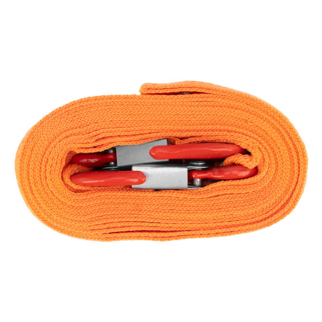 Трос буксировочный 2.5 т, 5 м, 2 крюка, сумка на молнии Stels