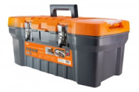 TDM Рубин Ящик д/инструментов ТЕХНИК-22, 56х28х24см, метал замки, лоток, два органайзера SQ1032-0203