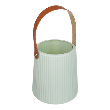 Ваза, 13,5x17,5x16 см, пластик, 3 цвета