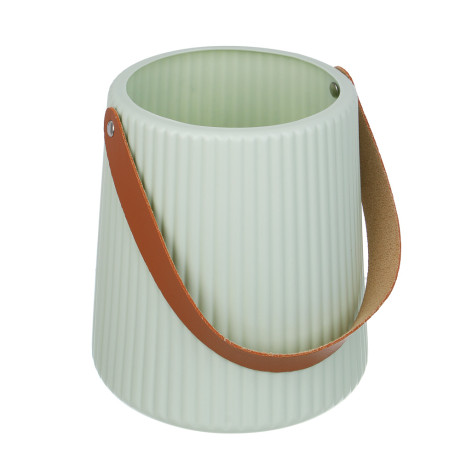 Ваза, 13,5x17,5x16 см, пластик, 3 цвета