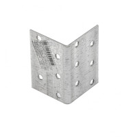 Крепежный уголок равносторонний 2 мм, KUR 40 x 40 x 60 мм Сибртех