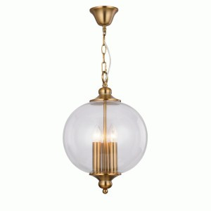 ST LUCE св-к подвесной 3x60W E14 430x305x1230 Золото/Прозр. SL362.203.03