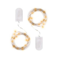 ФАЗА Гирлянды DC-G05-20YS2, комплект 2 шт., желт. 20 LED, 2xCR2032 .5047976
