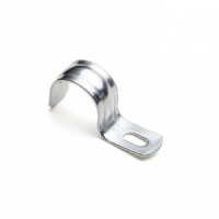 EKF Скоба метал. оцинк. сталь  однолапковая d21-22 мм (100шт.) EKF PROxima