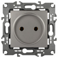 ЭРА 12 мех. роз. СУ 1 мест. 16А титан 12-2105-16