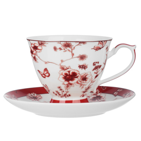 Набор чайный 4 пр., 220мл, MILLIMI, Дуэт, фарфор