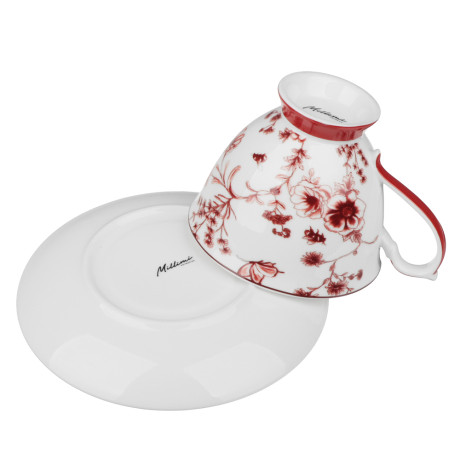 Набор чайный 4 пр., 220мл, MILLIMI, Дуэт, фарфор