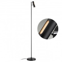 ODEON LIGHT 6643/5FL HIGHTECH ODL24 черн/акрил Торшер (выкл./диммер) IP20 LED 6W 3000K 220V MALI