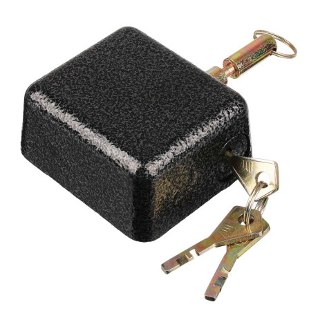 ЕРМАК Замок навесной "Гаражный" с потайной дужкой 80мм арт.KD-80