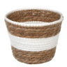 Кашпо плетеное тм INBLOOM, 17х12х14см, бумажный жгут