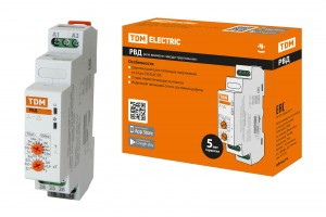 TDM Реле времени РВД-0,1с/10мин-75мс/150мс-2х8А-24/230В-DIN ("звезда-треугольник"АС/DC) SQ1503-0024