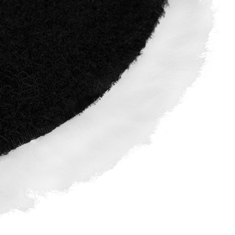 Насадка полировальная "под липучку", 180 мм, натуральная шерсть Matrix