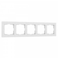 Werkel рамка СУ 5 мест. Hammer (белый) W0052401 a052529