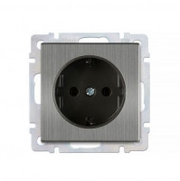 Smartbuy Нептун мех. роз. СУ с заземлением 16А серый никель  (SBE-05gn-16-S1-Z)